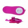 BAILE - VIBRADOR ESTIMULADOR CON FORMA DE MARIPOSA SECRETA Y LINDA 12V