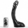 ALL BLACK - DILDO DE 29 CM PARA FISTING
