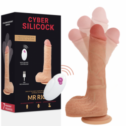 CYBER SILICOCK - CONTROL REMOTO REALISTA MR RICK 20.9 CM -O- 4 CM
