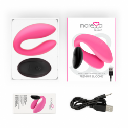 MORESSA - LAUREN ESTIMULADOR CON CONTROL REMOTO PARA PAREJAS