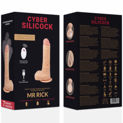 CYBER SILICOCK - CONTROL REMOTO REALISTA MR RICK 20.9 CM -O- 4 CM