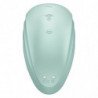 SATISFACTOR - ESTIMULADOR Y VIBRADOR DE PULSO DE AIRE PEARL DIVER VERDE