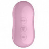 SATISFYER - ESTIMULADOR Y VIBRADOR DE PULSO DE AIRE CON COLOR ALGODÓN DE AZÚCAR LILA