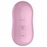 SATISFACTOR - ESTIMULADOR Y VIBRADOR DE PULSO DE AIRE CON COLOR ALGODÓN DE AZÚCAR LILA