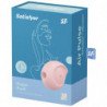 SATISFACTOR - ESTIMULADOR DE PULSO DE AIRE Y VIBRADOR SUGAR RUSH ROSA
