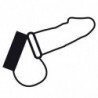 OSCURIDAD - ANILLO METÁLICO PARA EL PENE Y LOS TESTÍCULOS