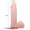 BAILE - VIBRADOR REALISTA OLIVER CON FUNCIÓN DE ROTACIÓN