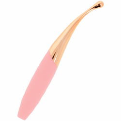 OHMAMA - ESTIMULADOR DE CLÍTORIS RECARGABLE CON 36 MODOS ROSA-ROSA DORADA