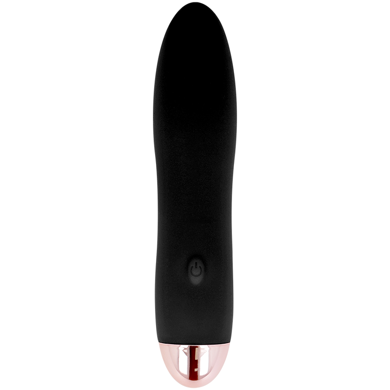 DOLCE VITA - VIBRADOR RECARGABLE FOUR BLACK DE 7 VELOCIDADES