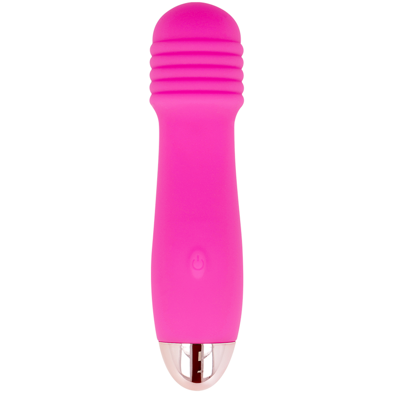 DOLCE VITA - VIBRADOR RECARGABLE TRES ROSAS 7 VELOCIDADES