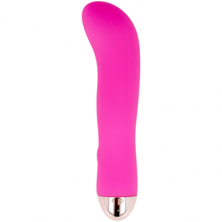 DOLCE VITA VIBRADOR RECARGABLE TWO ROSA 7 VELOCIDADES