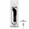 DOLCE VITA - VIBRADOR RECARGABLE DOS NEGROS 7 VELOCIDADES