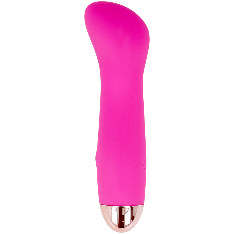 DOLCE VITA - VIBRADOR RECARGABLE ROSA DE 7 VELOCIDADES