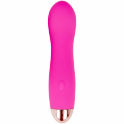 DOLCE VITA - VIBRADOR RECARGABLE ROSA DE 7 VELOCIDADES