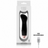 DOLCE VITA - VIBRADOR RECARGABLE ONE NEGRO DE 7 VELOCIDADES