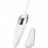 SATISFYER TWIRLING DELIGHT ESTIMULADOR CLITORIS - BLANCO