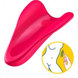 SATISFACTOR - VIBRADOR DE DEDOS HIGH FLY FUCSIA