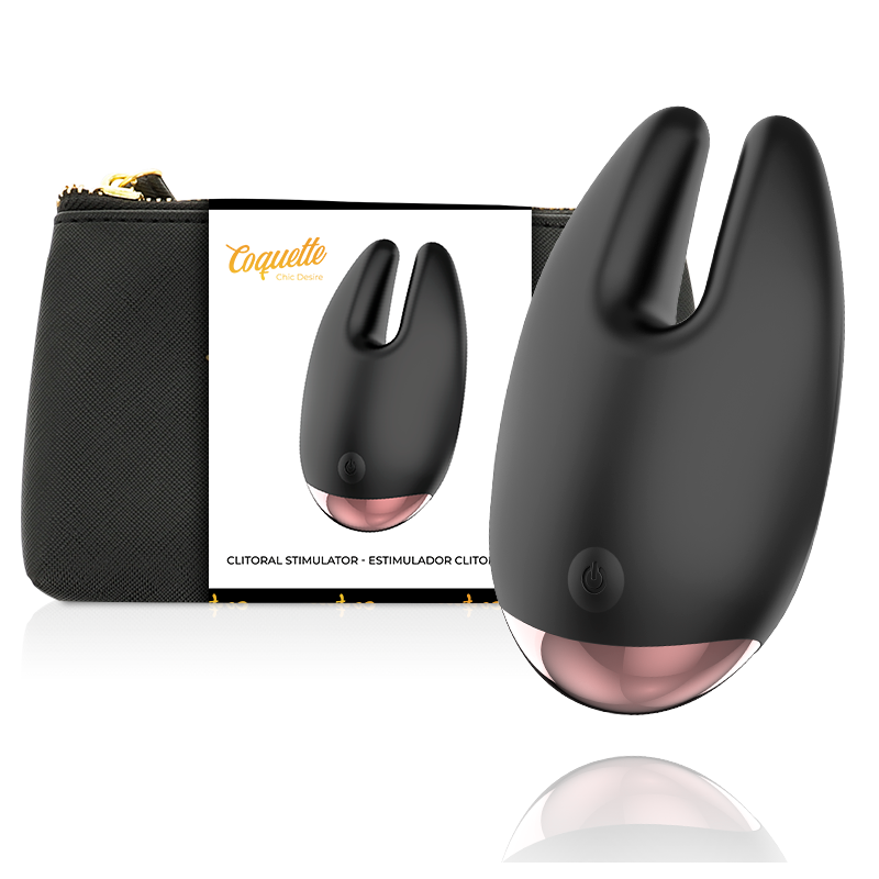 COQUETTE CHIC DESIRE - ESTIMULADOR CLITORIAL NEGRO/DORADO