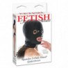 SERIE FANTASÍA FETICHISTA - CAPUCHA DE SPANDEX CON 3 AGUJEROS