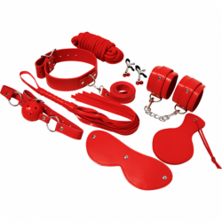 EXPERIENCIA - KIT DE FETICHE BDSM SERIE ROJA