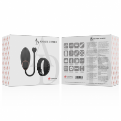 ANNE'S DESIRE - TECNOLOGÍA DE CONTROL REMOTO CON HUEVOS WATCHME BLACK