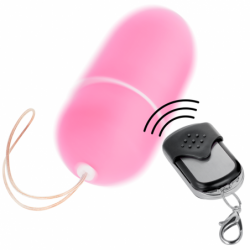 ONLINE - HUEVO VIBRADOR CON CONTROL REMOTO, COLOR ROSA