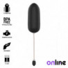 ONLINE - HUEVO VIBRATORIO IMPERMEABLE NEGRO