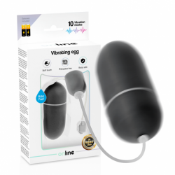 ONLINE - HUEVO VIBRATORIO IMPERMEABLE NEGRO