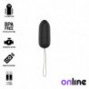 ONLINE HUEVO VIBRADOR CONTROL REMOTO L - NEGRO