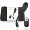 COQUETTE CHIC DESIRE - HUEVO VIBRATORIO RECARGABLE CON CONTROL REMOTO NEGRO/DORADO