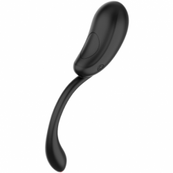 COQUETTE CHIC DESIRE - HUEVO VIBRATORIO RECARGABLE CON CONTROL REMOTO NEGRO/DORADO