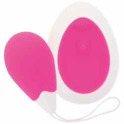 INTENSO - VIBRADOR JAN EGG CON CONTROL REMOTO ROSA