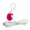 INTENSO - VIBRADOR JAN EGG CON CONTROL REMOTO ROSA