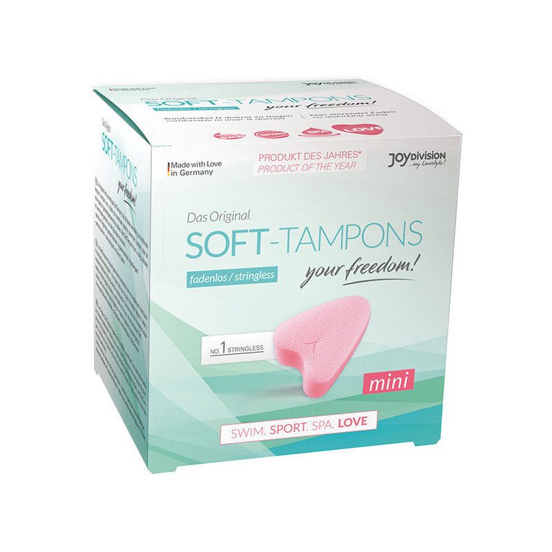 TAMPONES SUAVES JOYDIVISION - TAMPONES SUAVES ORIGINALES MINI 3 UDS
