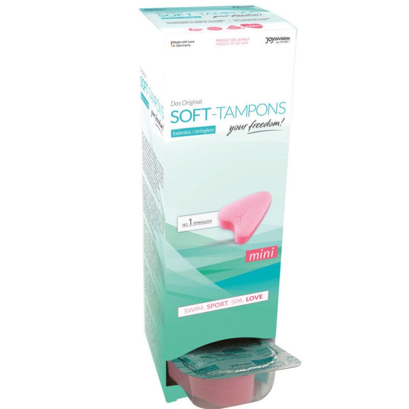 SOFT-TAMPONS TAMPONES ORIGINALES MINI LOVE / 10UDS