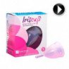 IRISCUP - COPA MENSTRUAL ROSA PEQUEÑA A + BOLSA ESTERILIZADORA GRATIS