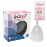 IRISCUP - COPA MENSTRUAL ROSA GRANDE + BOLSA ESTERILIZADORA GRATIS