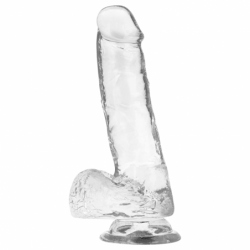 RADIOGRAFÍA - PENE TRANSPARENTE CON TESTÍCULOS 18,5 CM -O- 3,8 CM