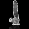 RADIOGRAFÍA - PENE TRANSPARENTE CON TESTÍCULOS 18,5 CM -O- 3,8 CM