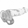 RADIOGRAFÍA - PENE TRANSPARENTE CON TESTÍCULOS 18,5 CM -O- 3,8 CM