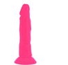 DIVERSIA - DILDO VIBRATORIO FLEXIBLE ROSA 23 CM -O- 4,3 CM