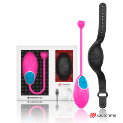 WEARWATCH - TECNOLOGÍA WATCHME CONTROL REMOTO HUEVO FUCSIA / AZABACHE