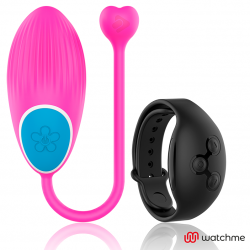 WEARWATCH - TECNOLOGÍA WATCHME CONTROL REMOTO HUEVO FUCSIA / AZABACHE
