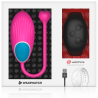 WEARWATCH - TECNOLOGÍA WATCHME CONTROL REMOTO HUEVO FUCSIA / AZABACHE