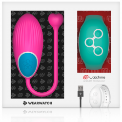 WEARWATCH - TECNOLOGÍA WATCHME CONTROL REMOTO FUCSIA HUEVO / AGUA DE MAR