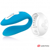 WEARWATCH - WATCHME VIBRADOR DE DOBLE TECNOLOGÍA ÍNDIGO/NIEVE
