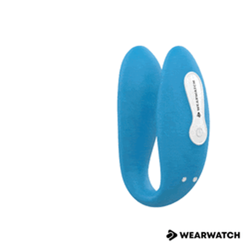 WEARWATCH - WATCHME VIBRADOR DE DOBLE TECNOLOGÍA ÍNDIGO/NIEVE
