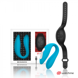 WEARWATCH - WATCHME VIBRADOR DE DOBLE TECNOLOGÍA ÍNDIGO / JET