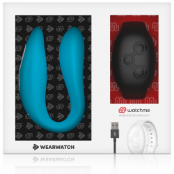 WEARWATCH - WATCHME VIBRADOR DE DOBLE TECNOLOGÍA ÍNDIGO / JET