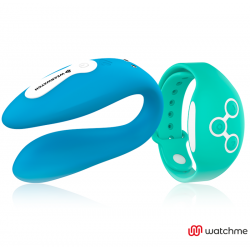 WEARWATCH - WATCHME VIBRATOR DE DOBLE TECNOLOGÍA ÍNDIGO/AGUA DE MAR
